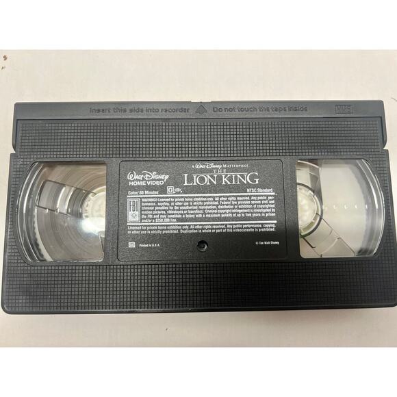 Rare Disney Masterpiece Edition: The Lion King (VHS 1995) With Inserts - Picture 5 of 9